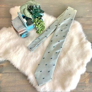 Vintage Multicolored Patterned Silk Necktie